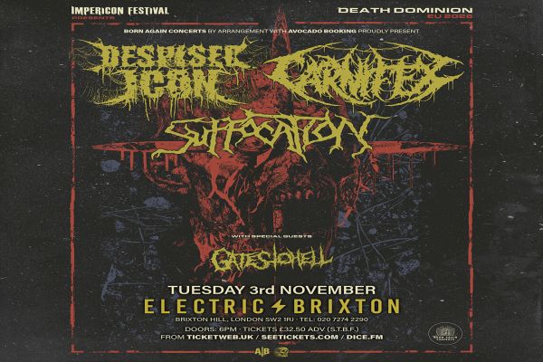 DESPISED ICON x CARNIFEX at Electric Brixton - London — event image